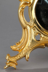 Petit miroir doré à poser Petit miroir doré à poser