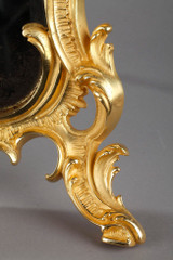 Miroir d'époque XIXème en bronze Miroir d'époque XIXème en bronze