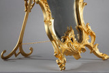 Miroir d'époque XIXème doré