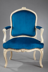 Velvet armchairs