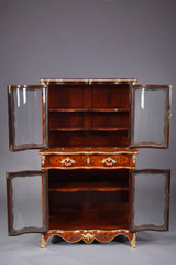 Louis XV style display bookcase