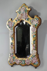 Miroir en micro-mosaïque, XIXe siècle