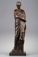 Statue en bronze "L'Espérance déçue"
