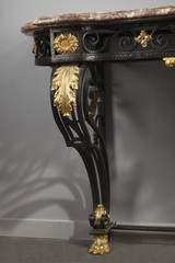Ancienne console de style Louis 15 Ancienne console de style Louis 15