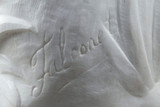 SCULPTURE IN WHITE MARBLE, "DIANE AUX BAINS", AFTER FALCONET