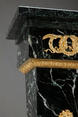 Mesa de pedestal del siglo XIX