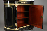 Cabinet with gilded bronzes