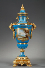 Vases en porcelaine 19e Vases en porcelaine 19e