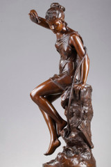 Sculpture of a goddess