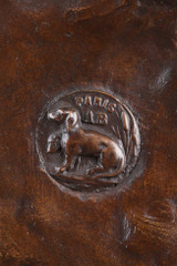 Statue, Bronze, Skulptur