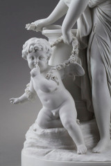 Biscuit de porcelaine début XXe Biscuit de porcelaine début XXe