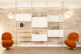 BIBLIOTHEQUE MODULABLE "CSS" DE GEORGE NELSON & HERMAN MILLER POUR MOBILIER INTERNATIONAL BIBLIOTHEQUE MODULABLE "CSS" DE GEORGE NELSON & HERMAN MILLER POUR MOBILIER INTERNATIONAL