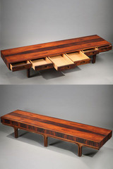TABLE BASSE PAR GIANFRANCO FRATTINI (1926-2004) POUR BERNINI, ITALIE TABLE BASSE PAR GIANFRANCO FRATTINI (1926-2004) POUR BERNINI, ITALIE