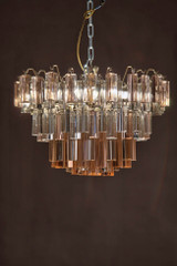 VENINI SUSPENSION WITH MURANO GLASS PENDANTS