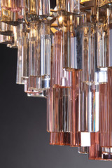 VENINI SUSPENSION WITH MURANO GLASS PENDANTS