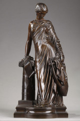 "SAPHO" D'APRES JEAN-JACQUES PRADIER, FONDEUR VICTOR PAILLARD "SAPHO" D'APRES JEAN-JACQUES PRADIER, FONDEUR VICTOR PAILLARD