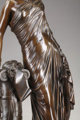 "SAPHO" D'APRES JEAN-JACQUES PRADIER, FONDEUR VICTOR PAILLARD "SAPHO" D'APRES JEAN-JACQUES PRADIER, FONDEUR VICTOR PAILLARD