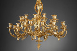 Louis XV ormolu chandelier