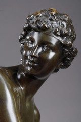 Statuette en bronze Amour