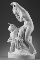 Statuette en biscuit "Amour et Psyché" Statuette en biscuit "Amour et Psyché"