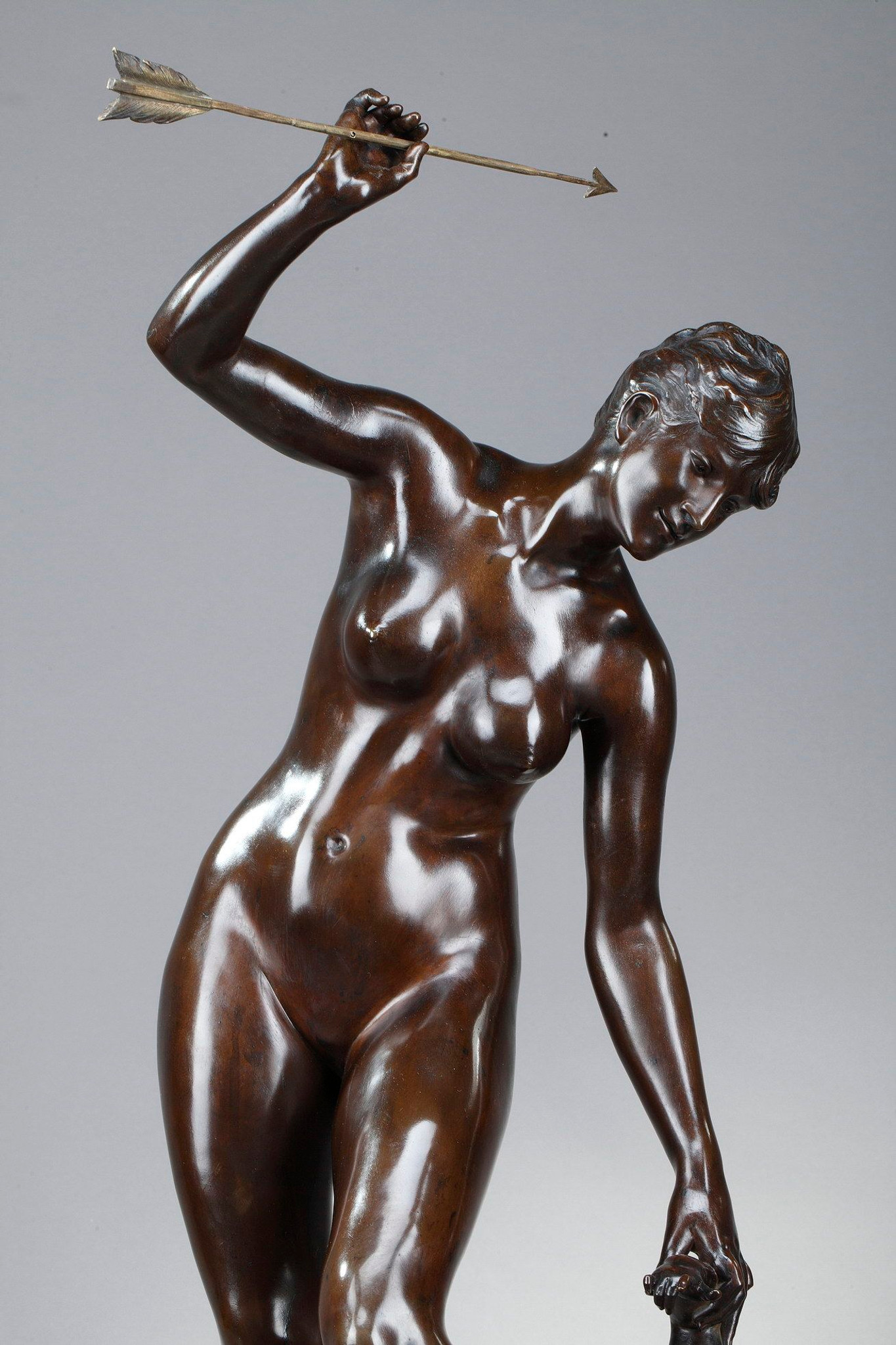 Sculpture en bronze Vénus nu