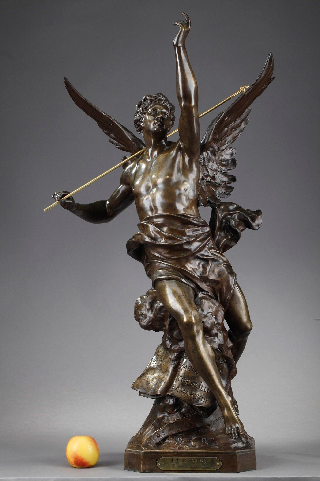 Importante sculpture en bronze XIXe