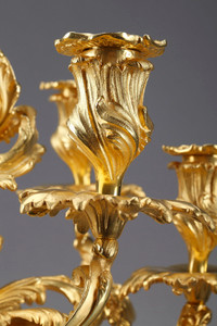 Nineteenth-century candlesticks