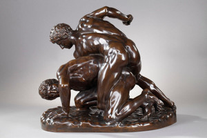 Bronze "The wrestlers