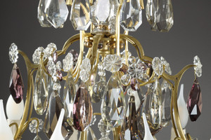 Antique electrified chandelier