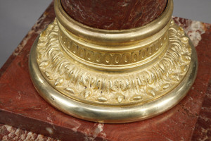 Pedestal work of art