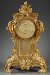 Rocaille clock