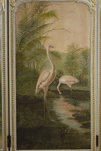 oil painted screen