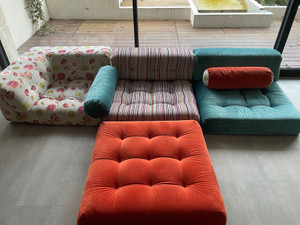 Mah Jong design sofa 1970