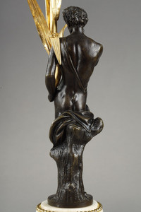 Statuette d'époque XVIIIe en bronze