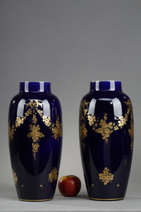 Blue porcelain from Tours 1900