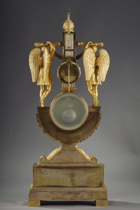 Empire period antique clock