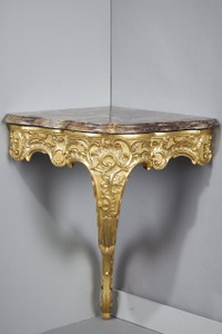 Console d'angle Rococo