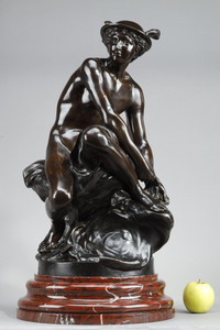 Bronze sculpture after Pigalle