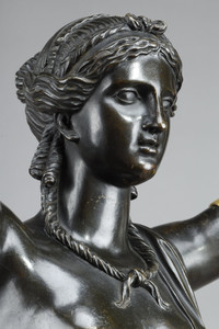 Antique bronze sculpture