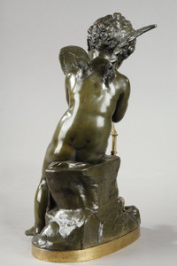 Bronze sculpture after lemire