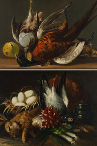 Two still lifes with game