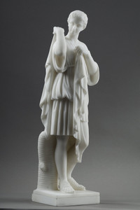 Sculpture of Artemis, goddess of the hunt