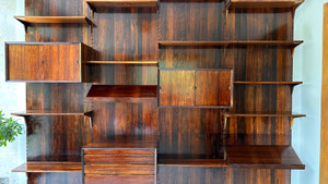 Bibliothèque scandinave des années 60