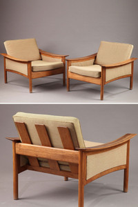 Oskar Langlo Scandinavian armchairs