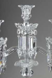 Pair of Baccarat girandoles