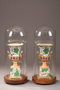 MEDICIS VASES IN PORCELAIN FROM THE LOUIS-PHILIPPE PERIOD