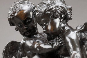 Falconet group in bronze