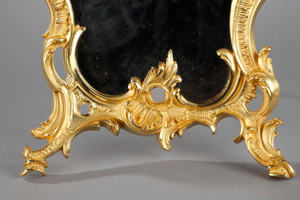 Miroir de table de style XVIIIe doré