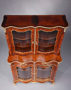 Antique Louis XV-style display case