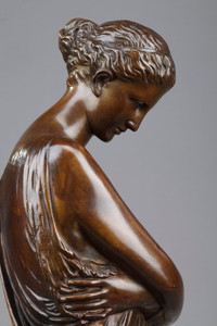 Bronze statuette L'Espérance déçue (Disappointed Hope)